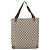 Borsa tote in PVC beige e rosso della linea Sherry GG Supreme di GUCCI Auth 160581 - vista 3