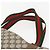 Borsa tote in PVC beige e rosso della linea Sherry GG Supreme di GUCCI Auth 160581 - vista 8