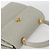 BALLY Bolsa de Mão de Couro Marfim Ouro Auth 157907 Dourado Cru - vista 6