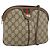Borsa Sherry Line GG Supreme Web di GUCCI in PVC beige e oro 904 02 047 Auth 158689 D'oro