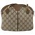 Borsa Sherry Line GG Supreme Web di GUCCI in PVC beige e oro 904 02 047 Auth 158689 D'oro - vista 3