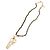 Collana CHANEL metallo oro CC Auth 157977SM D'oro - vista 7