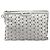 Borsa a mano in pelle con borchie Jimmy Choo Argento Auth 160738 - vista 13
