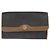 Borsa a spalla in tela a nido d'ape Christian Dior con catena in PVC nero e oro Auth bs32105 - vista 2