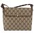 Gucci Borsa a Spalla GG Supreme PVC Beige Oro 007 115 6087 Auth ka1027 D'oro - vista 3