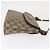 Gucci Borsa a Spalla GG Supreme PVC Beige Oro 007 115 6087 Auth ka1027 D'oro - vista 4