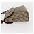 Gucci Borsa a Spalla GG Supreme PVC Beige Oro 007 115 6087 Auth ka1027 D'oro - vista 5
