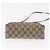 Gucci Borsa a Spalla GG Supreme PVC Beige Oro 007 115 6087 Auth ka1027 D'oro - vista 9