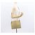 Borsa a Spalla GG Canvas Gucci Beige Oro 91762 Auth 156122 D'oro - vista 24
