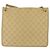 Borsa a Spalla GG Canvas Gucci Beige Oro 91762 Auth 156122 D'oro - vista 3