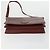 CARTIER Borsa a Spalla Must Line Pelle 2 Set Bordeaux Oro Auth mr1722 D'oro Bordò - vista 7