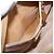 Gucci Borsa a spalla Micro GG Supreme in PVC Beige Oro Auth 158407 D'oro - vista 20