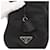 PRADA Borsa a mano in nylon nero argento Auth ka1143 - vista 10