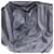 PRADA Borsa a mano in nylon nero argento Auth ka1143 - vista 25