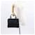 PRADA Borsa a mano in nylon nero argento Auth ka1143 - vista 26