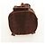 MCM Zaino Vicetos Logogram in nylon marrone e oro Auth 158482 D'oro - vista 12