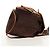 MCM Zaino Vicetos Logogram in nylon marrone e oro Auth 158482 D'oro - vista 5