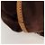 MCM Zaino Vicetos Logogram in nylon marrone e oro Auth 158482 D'oro - vista 8