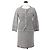 CHANEL Completo Tweed Multicolore Senza Collo CC Auth 159499SAM