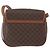 Céline Bolsa de Ombro em Lona Macadam CELINE em Couro PVC Marrom Dourado Auth BA9074 - vista 2