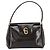 Borsa a mano GUCCI in pelle marrone scuro con oro 000 406 1080 Auth ep12502 D'oro - vista 2
