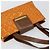 Bulgari Borsa Tote BVLGARI in nylon e pelle arancione dorato Auth bs32037 D'oro - vista 6