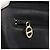 Borsa a Spalla Christian Dior in Pelle Nera e Oro Auth bs31902 Nero D'oro - vista 15