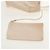 Bulgari Borsa Tote BVLGARI Logo Mania in tela e pelle beige argento Auth 158698 - vista 18