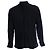 Camisa negra Saint Laurent con estampado de hojas Negro