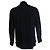 Camisa negra Saint Laurent con estampado de hojas Negro - vista 3