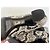 Stivaletti Louis Vuitton in pelle esotica nera e bianca Nero Bianco - vista 8