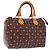 Louis Vuitton Borsa Speedy Edizione Limitata Monogram Cerises 25 Marrone