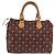 Louis Vuitton Borsa Speedy Edizione Limitata Monogram Cerises 25 Marrone - vista 2