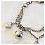 Bracciale vintage DOLCE & GABBANA catena doppia dadi e sfere Argento - vista 10