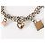 Bracciale vintage DOLCE & GABBANA catena doppia dadi e sfere Argento - vista 6