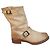 Botas Véronica Short de cuero beige Frye