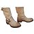 Botas Véronica Short de cuero beige Frye - vista 2