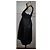 Vera Wang Mini Kleid Schwarz mit Oberteil - Ansicht 2