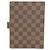 Organizer Agenda MM Damier Louis Vuitton Marrone - vista 2