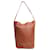 Autre Marque Braune Leder-Eimer-Tasche  - Ansicht 1