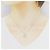 Autre Marque Collar de Corazón de Diamantes Au750 Plata - vista 6