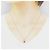 Autre Marque Collana in oro bianco Au750 con rubini e diamanti Argento - vista 6