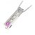 Autre Marque Collana in platino con diamanti e rubini 0,56CT Argento - vista 4