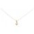Autre Marque Collana di Diamante a Fiore in Au750 D'oro