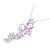 Autre Marque Collana in Diamanti e Zaffiro K14WG K10WG Blu - vista 3
