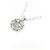Autre Marque Collana in Au750 e Diamanti Argento - vista 3