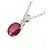 Autre Marque Collana in platino con rubini e diamanti Rosso - vista 3