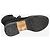 Chanel Botas de combate de ante negro acolchadas - talla EU 38,5 (UK 5,5) - vista 7