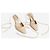 Saint Laurent Neutral leather square-toe mules - size EU 39 - view 5