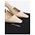 Saint Laurent Neutral leather square-toe mules - size EU 39 - view 6